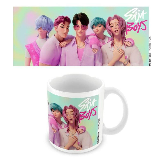 Taza Saja Boys Kpop Demon Hunters 325ml