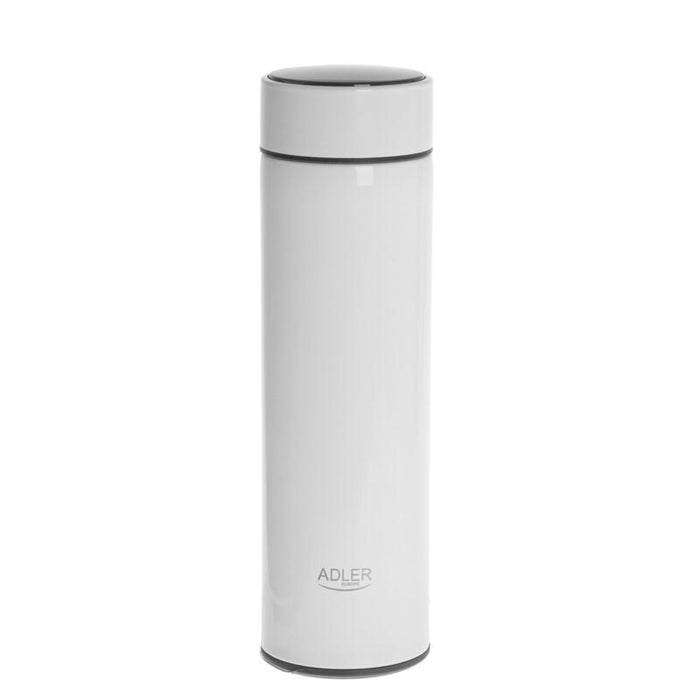 Taza Térmica Adler Ad 4506w, Led, 0,473 L, Blanco