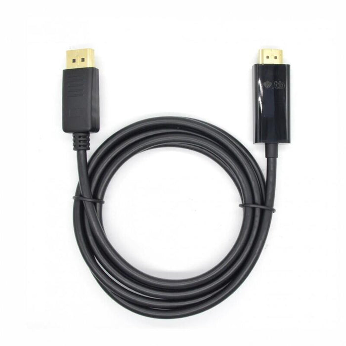 Tb Displayport- Hdmi     1.8 M. Cable, Negro