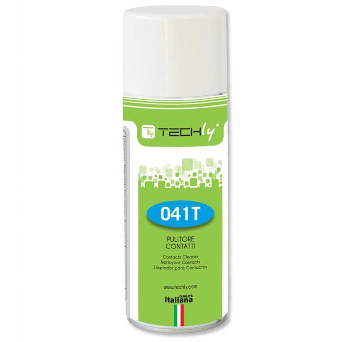 Techly Ica-Ca 041t Kit De Limpieza Para Computadora Espray Para Limpieza De Equipos 400 Ml