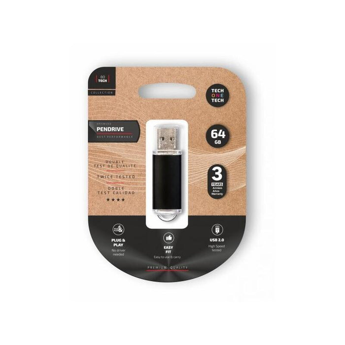 Techonetech Basic Memoria Usb 2.0 64gb (Pendrive)