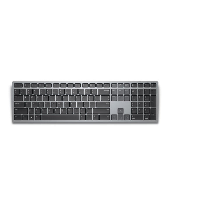Teclado Alemán Dell Kb700 Bluetooth Qwertz Gris