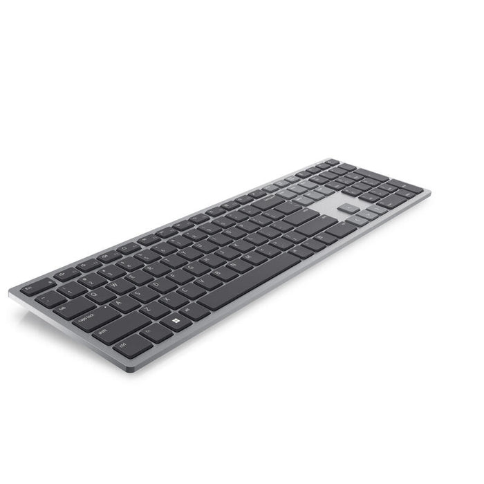 Teclado Alemán Dell Kb700 Bluetooth Qwertz Gris
