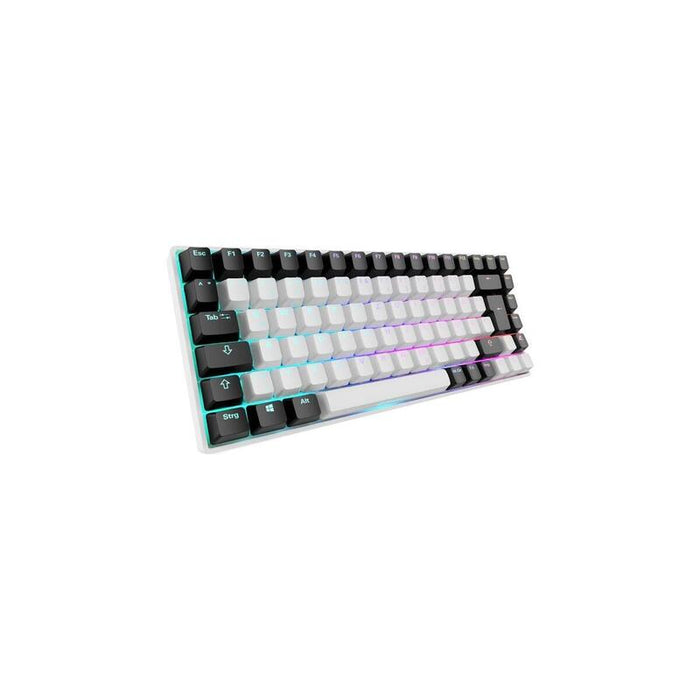 Teclado Aleman Sharkoon Skiller Sgk50 S3, Gaming Blanco