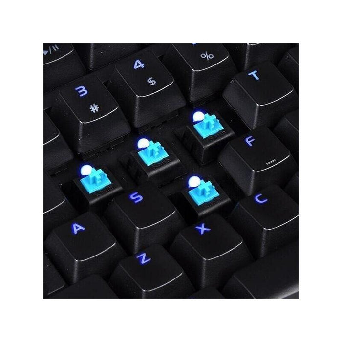 Teclado Aleman Thermaltake Tt Esports Poseidon Z Plus Smart Kb-Pzp-Klblgr-01