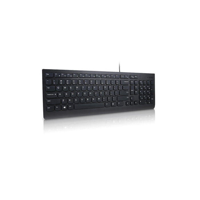 Teclado Con Cable Lenovo Essential - Negro Euro De Ee. Uu.