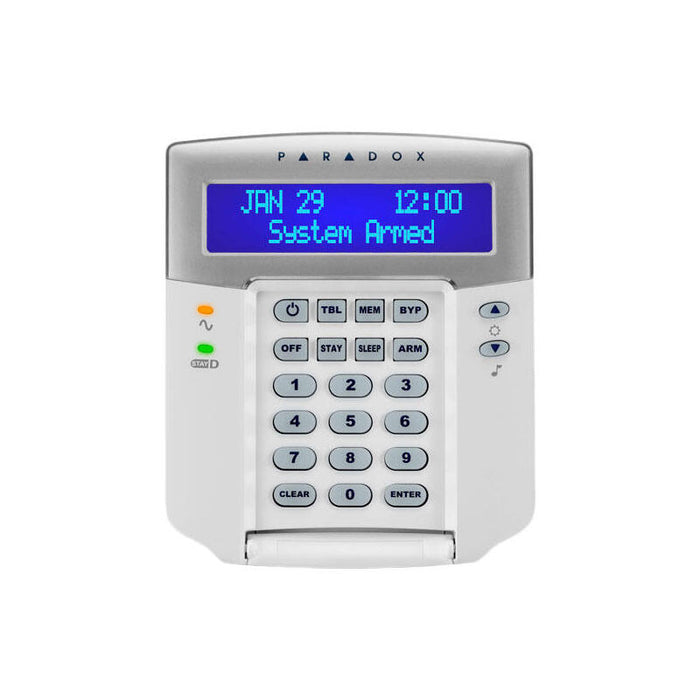 Teclado De Lcd Paradox K32lcd+ Cableado De 32 Zonas - English