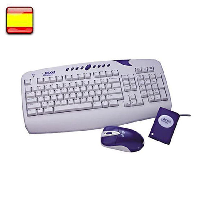 Teclado Dexxa + Raton Cordless Español