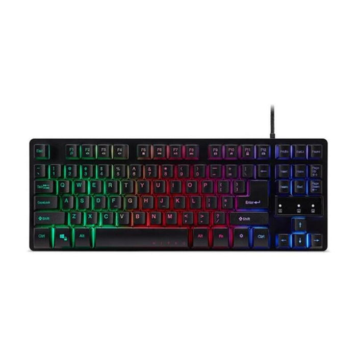 Teclado Español Acer Nitro Tkl (Nkw120)  Estándar 80% Retroiluminado Usb Qwerty Español Negro Al Por Menor