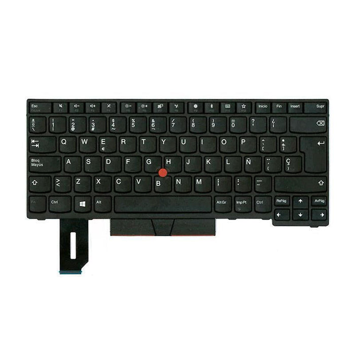 Teclado Español Compatible Para Portatil Lenovo Thinkpad E490 (20n8) (20n9)  01yp330 Nuevo 1 Año De Garantia