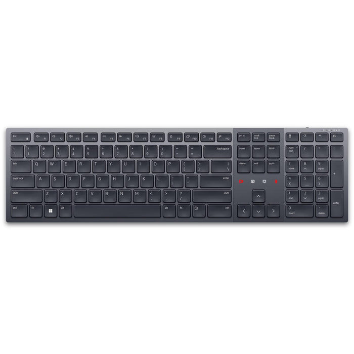 Teclado Español Dell Kb900 Rf Wireless + Bluetooth Qwerty Grafito