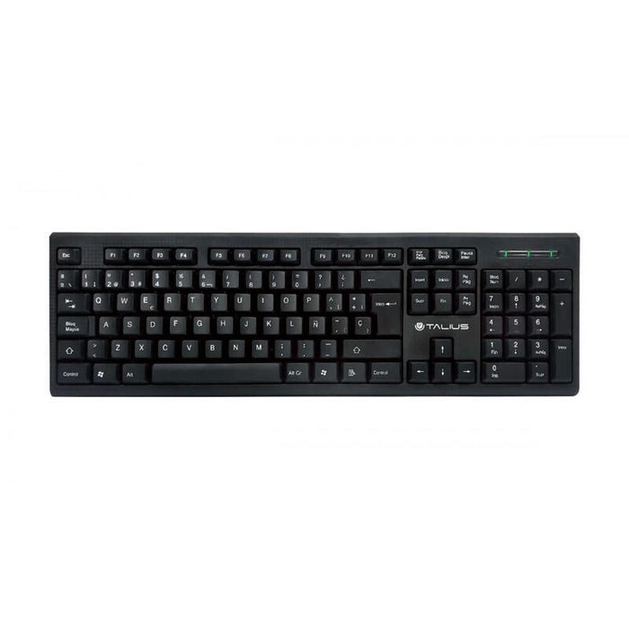Teclado Español Talius Kb-501 Confort Black Usb