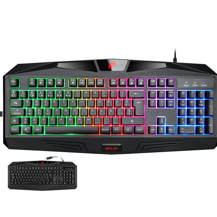 Teclado Gaming Nplay Control 3.0 Es
