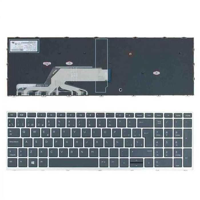 Teclado Hp Original Reacondicionado Español Para Portátil Hp Probook 450 G5, 455 G5, 470 G5, 650 G4 650 G5 650 G7, 655 G5 1 Año De Ganrantia