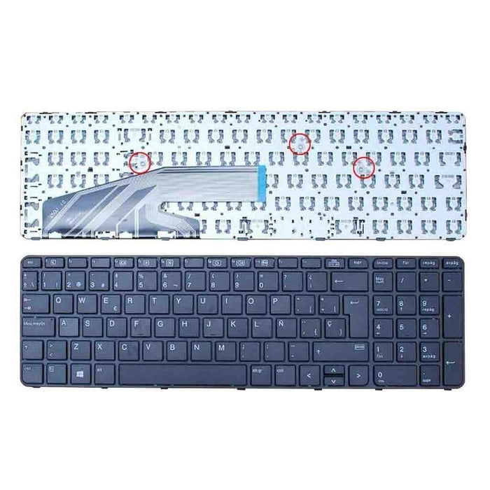 Teclado Hp Original Reacondionado Español Para Portatil Hp Probook 650 G2 650 G3 655 G2 655 G3 Series 1 Año De Garantia