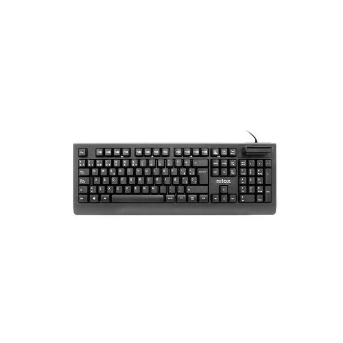 Teclado Lector Dni Usb Espanol