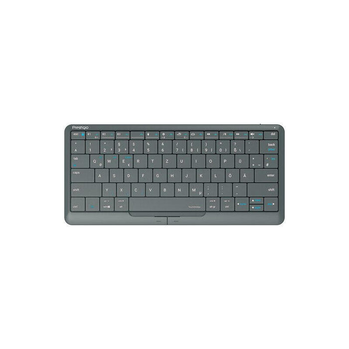 Teclado Mac W Prestigio-Clevetura Wireless Click Touch 2 2botones Comp Macos 10.11 Ipados 13.1 Android 6 W7