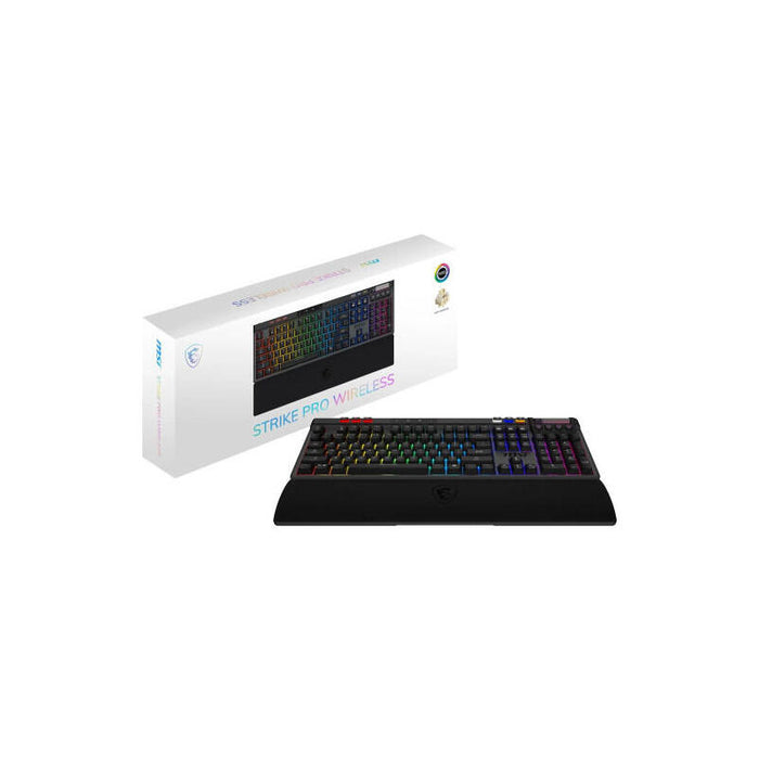 Teclado Msi Strike Pro Wireless Silent Es
