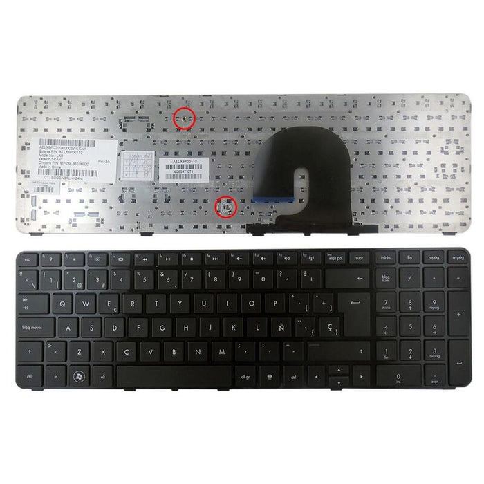 Teclado Para Hp Aelx7u00410 Aelx9p00210 639396-001 666001-001