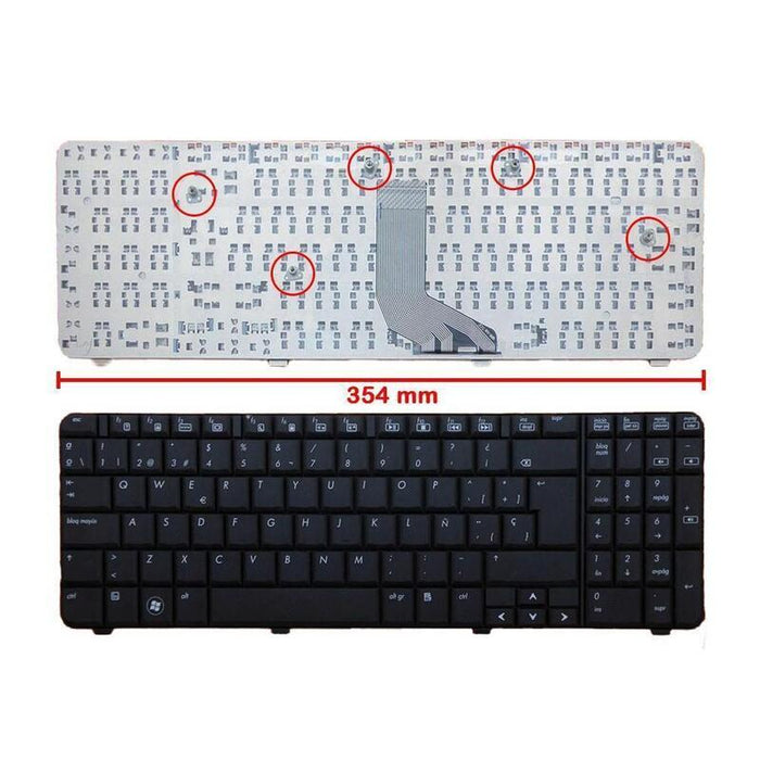 Teclado Para Hp Compaq Presario Cq61 G61 V108346es1 Ae0p6p00310