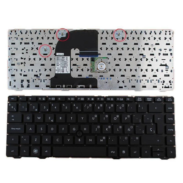 Teclado Para Hp Elitebook 8460p? 8460w Series Probook 6460b 6465b Series 9z.N6ruv.00s
