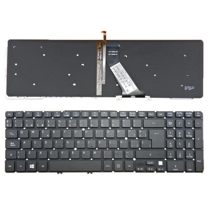Teclado Para Portátil Acer Aspire M5-581t M5-581g