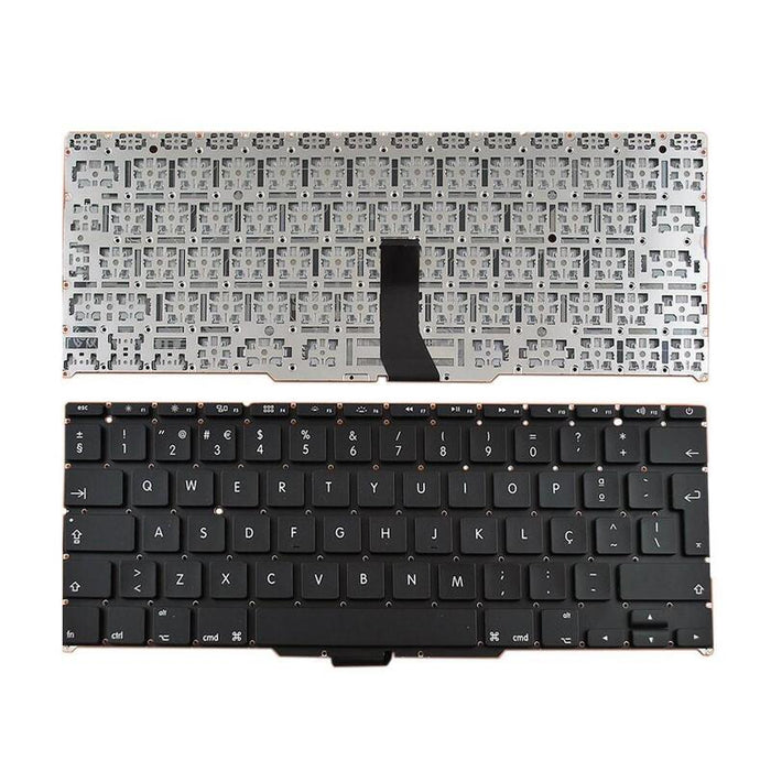 Teclado Para Portátil Apple Macbook Air A1370 A1465 11.6" Negro Portugués