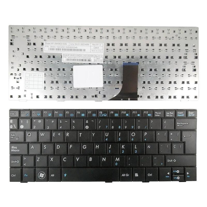 Teclado Para Portátil Asus Eee Pc 1005ha 1005p Negro