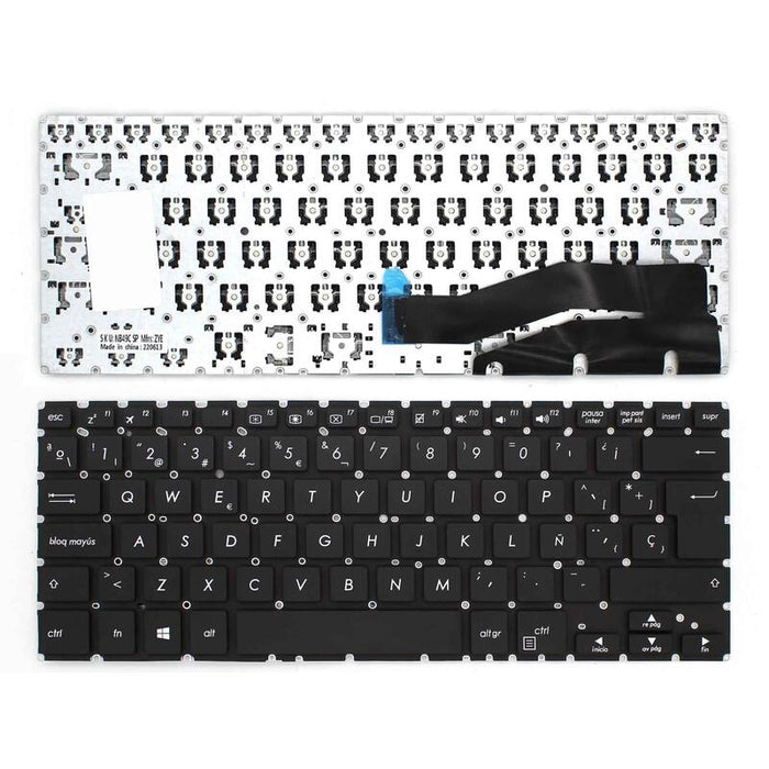 Teclado Para Portátil Asus Vivobook Flip 14 Tp410 Tp410u Tp410ua Tp410uf Tp410ur Tp401