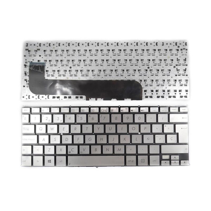Teclado Para Portátil Asus Zenbook Ux21 Ux21a Ux21e 0knb0 1100sp00 Mp 11a96e06528 0kn0 Lx1sp02