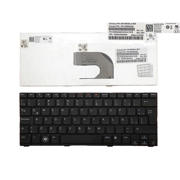 Teclado Para Portatil Dell Inspiron Mini 10 1012 1018