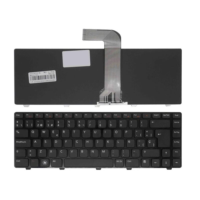 Teclado Para Portátil Dell Vostro 3550 Xps L502 Inspiron N4050 M4040 M5050 M5040