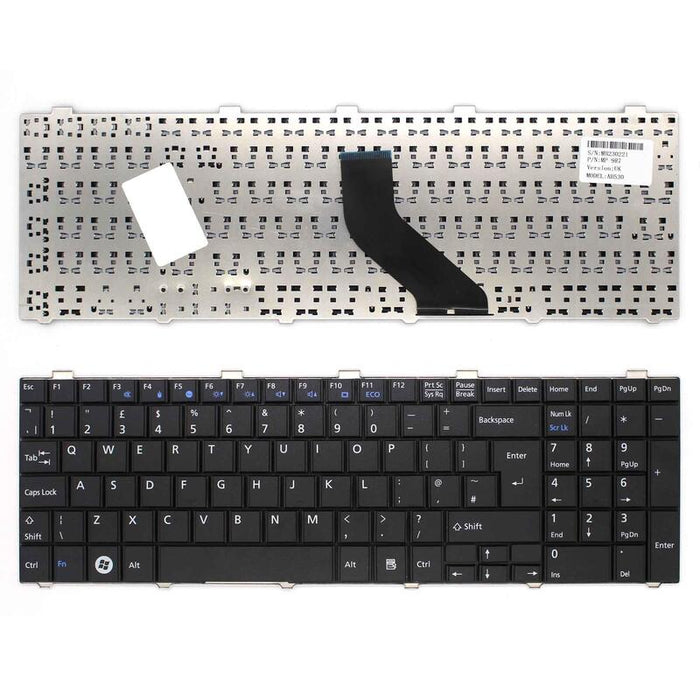 Teclado Para Portátil Fujitsu Lifebook A530 Ah530 Ah531 Nh751 Uk