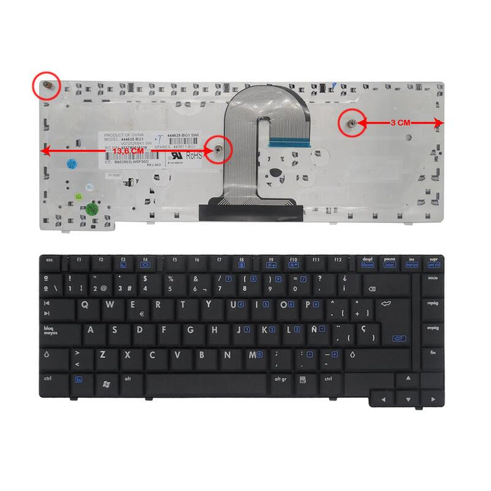 Teclado Para Portátil Hp Compaq 6710 6710b 6710s 6715