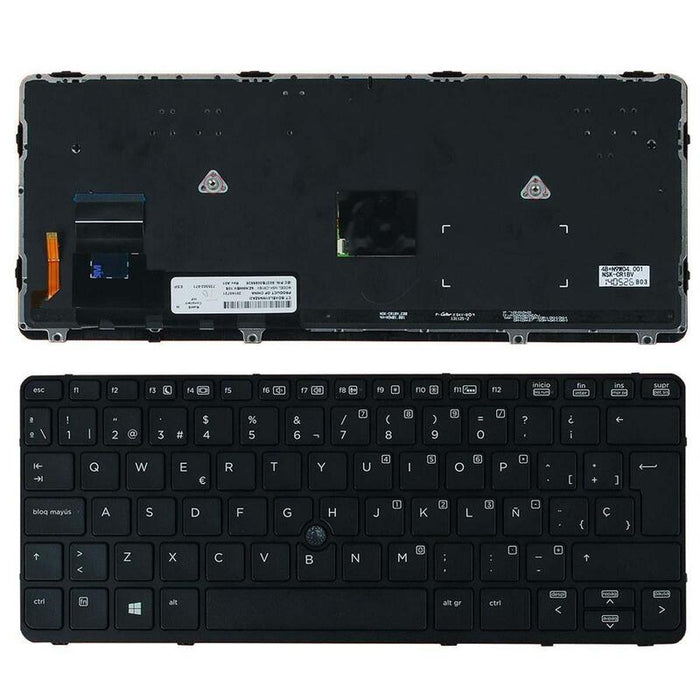Teclado Para Portátil Hp Elitebook 820 G1 Retroiluminado