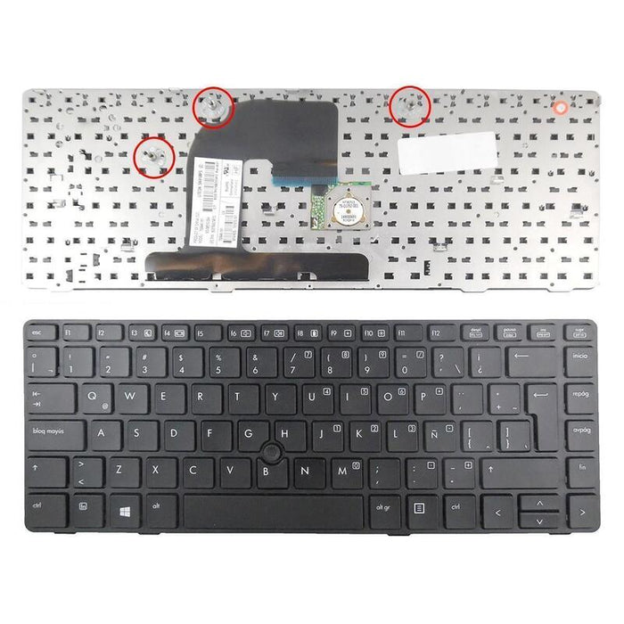 Teclado Para Portátil Hp Elitebook 8460p? 8460w Series 9z.N6rsv.20e 9z.N6ruv.00s 701975 071