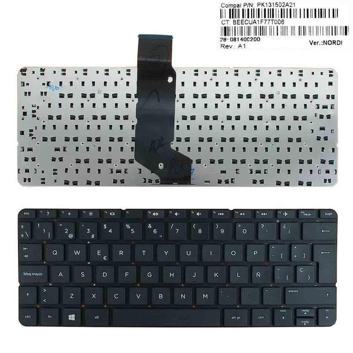 Teclado Para Portátil Hp
Modelos: Pavilion 11-N
P/N: Pk131501a09