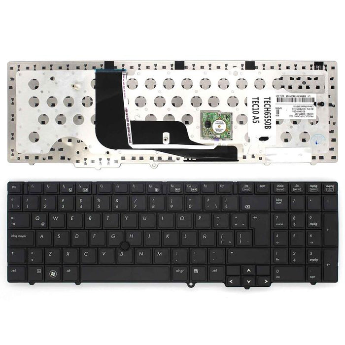 Teclado Para Portátil Hp Probook 6545b 6550b 6540b Latino Pointstick