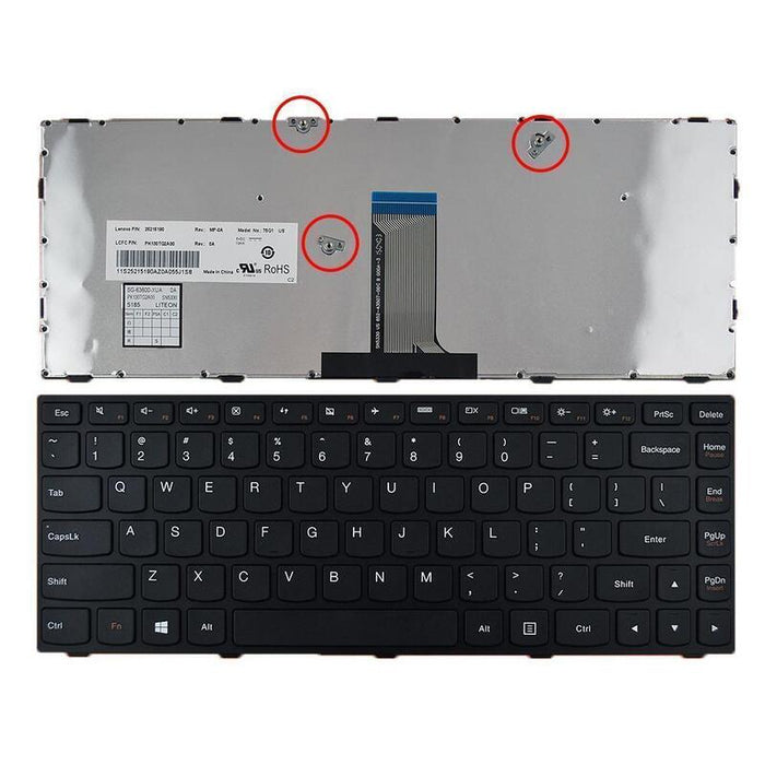 Teclado Para Portátil Lenovo G40-70 Ideapad Flex 14