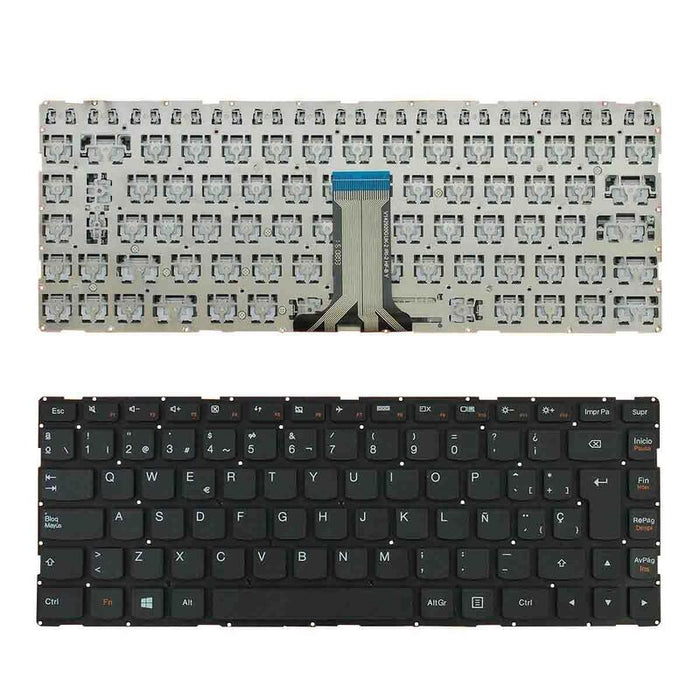Teclado Para Portátil Lenovo S41-35 S41-70 S41-75 U41-70 Negro Sin Marco