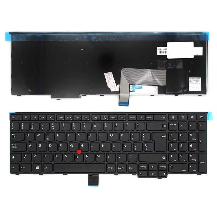 Teclado Para Portátil Lenovo Thinkpad E545 E540 E531 Negro Español