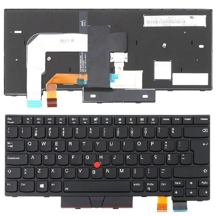Teclado Para Portátil Lenovo Thinkpad T460 T470 En Portugués