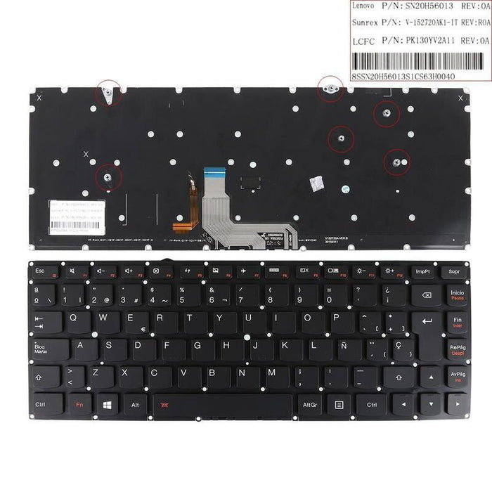 Teclado Para Portátil Lenovo Yoga 900 900-13isk 900-13isk2