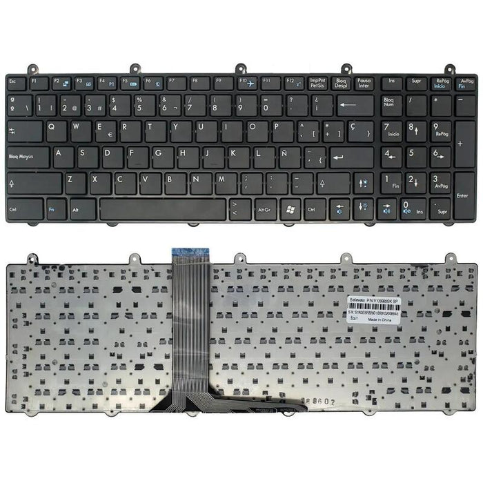 Teclado Para Portátil Msi Gt780 Gt70 Gt60 Gt783 V139922bk1