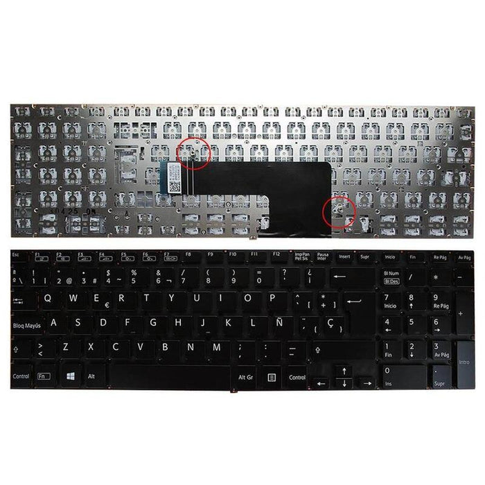 Teclado Para Portatil Sony Svf 15 Svf1521k1e