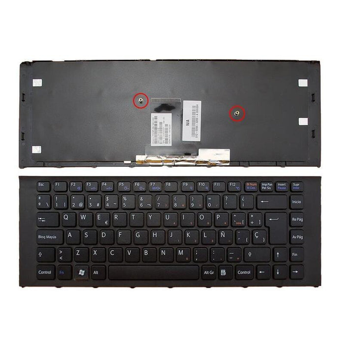 Teclado Para Portátil Sony Vaio Vpc-Ea Negro