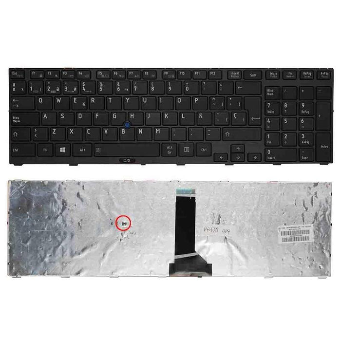 Teclado Para Portátil Toshiba Tecra R850 Negro