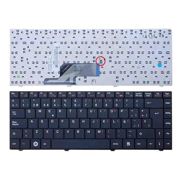 Teclado Para Portátil Vit M2400 V092328mk1