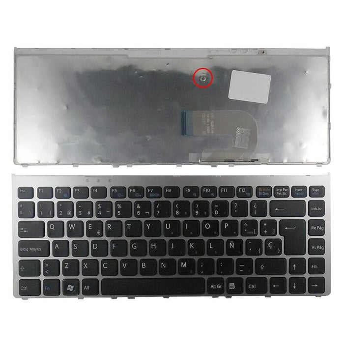 Teclado Portátil Sony Vaio Vgn-Fw21l Vgn-Fw31e Vgn-Fw31j Vgn-Fw54m Vgn Fw21m Fw21mr