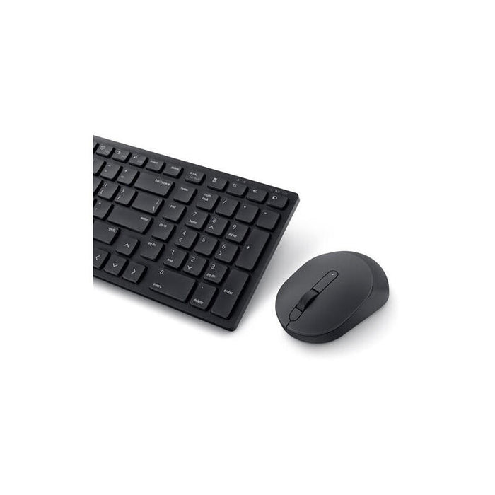 Teclado Y Ratón Dell Silent Keyboard And Mouse Km555  Inalámbrico 2.4 Ghz Bluetooth 5.1 Qwerty Español Negro Con 3 Años Del Servicio Next Business Day Advanced Exchange